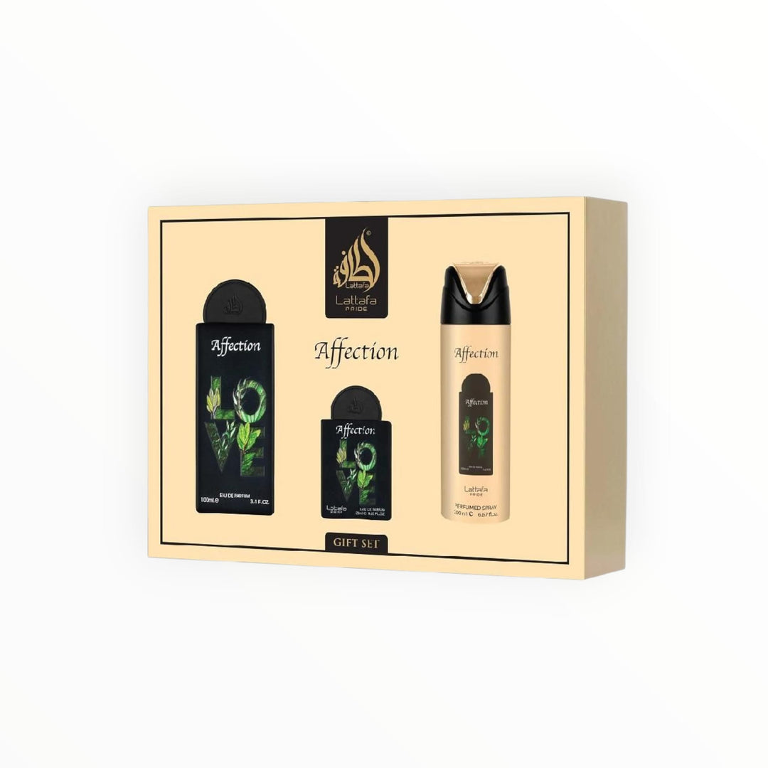 Lattafa Giftset Affection 3-Set