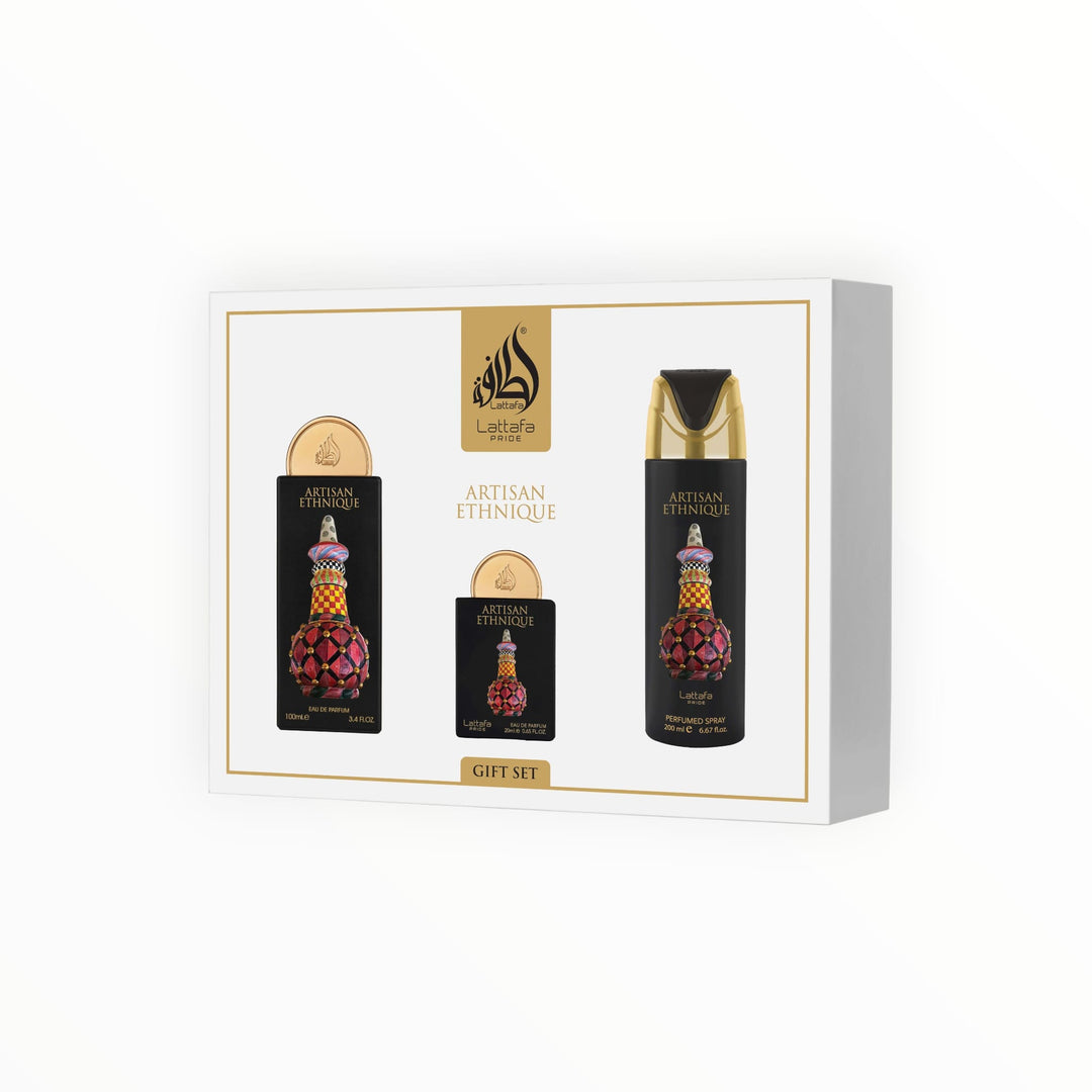 Lattafa Giftset Artisan Ethnique 3-Set