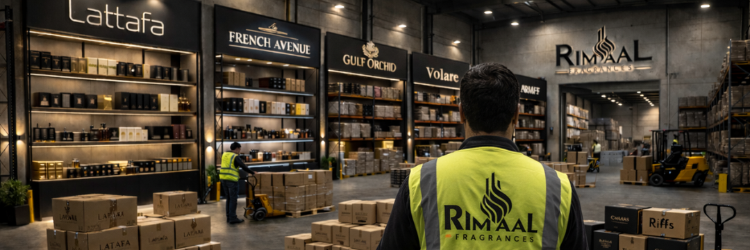 Rimaal Parfum-Großhandel: Lager mit Lattafa, French Avenue, Gulf Orchid, Volare und Armaf