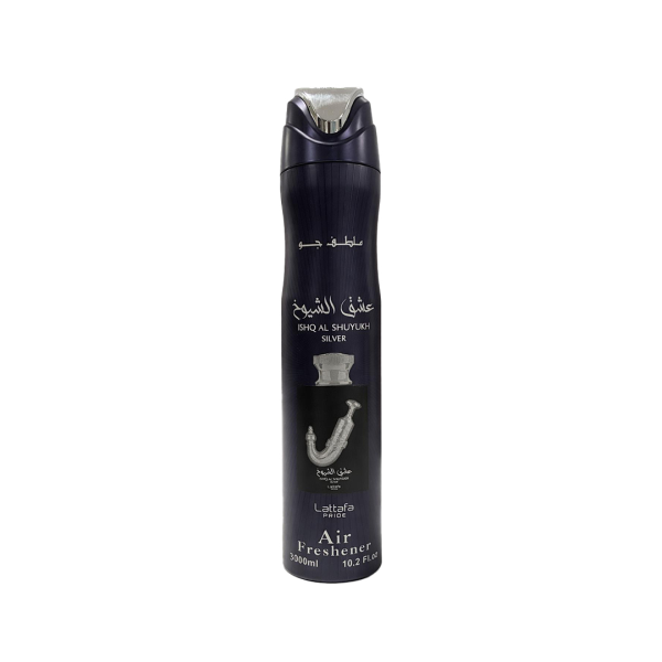 Lattafa Ishq Al Shuyukh Silver Raumduft 300 ml