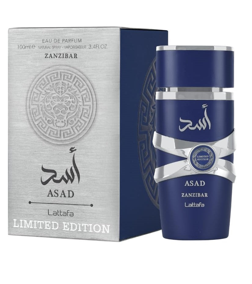 Lattafa Asad Zanzibar Limited Edition EDP 100ml – Rimaal Parfum