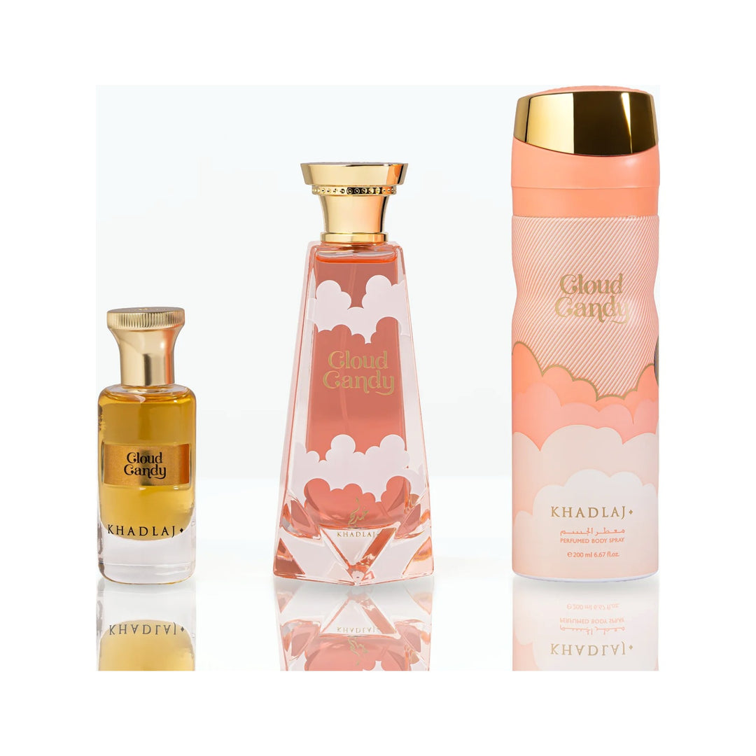 Khadlaj Cloud Candy Geschenkset Extrait de Parfum 100 ml – Flakon