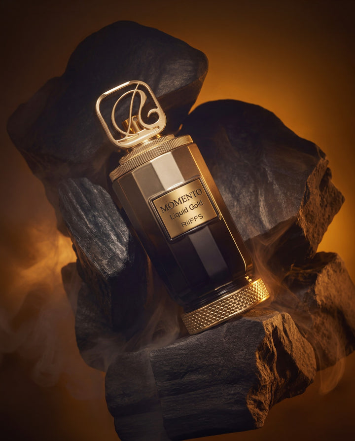 Riiffs Momento Liquid Gold Extrait de Parfum – Holzig-Würzig | 100 ml